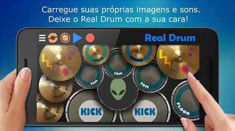 jogo de bateria real drum